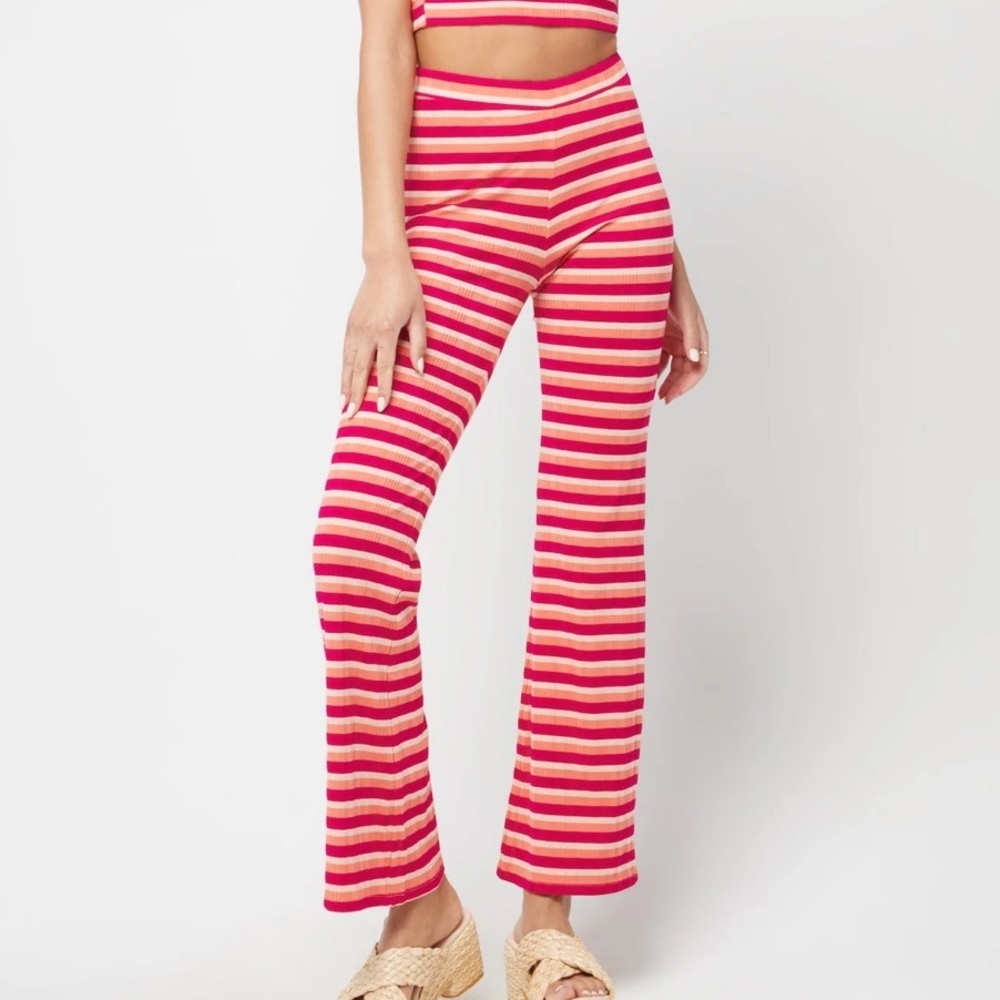 L *SPACE Paloma Pant Fresh Squeezed Stripe NWT SMALL